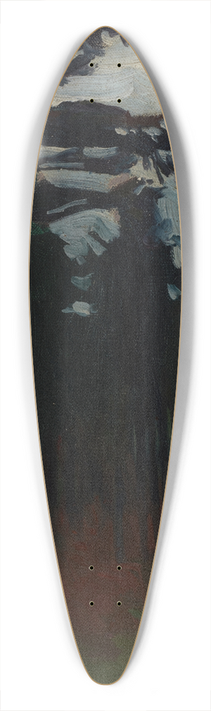 Jan Stanislawski - Inside the Forest 39.3 inch art pintail longboard deck