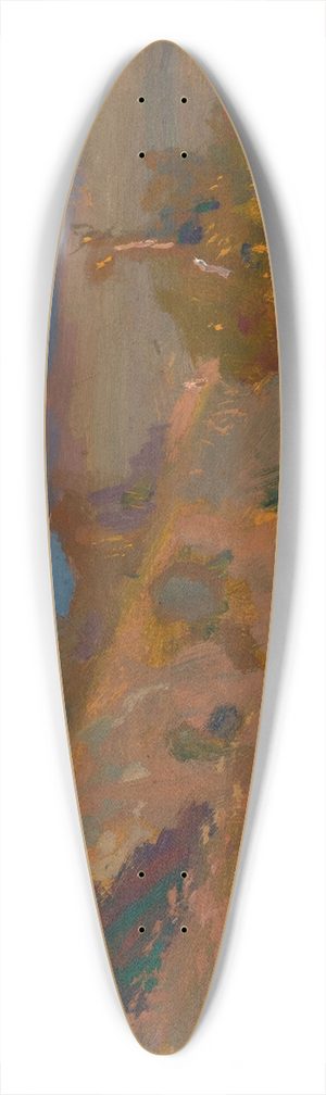 Jan Stanislawski - Kiev 39.3 inch art pintail longboard deck