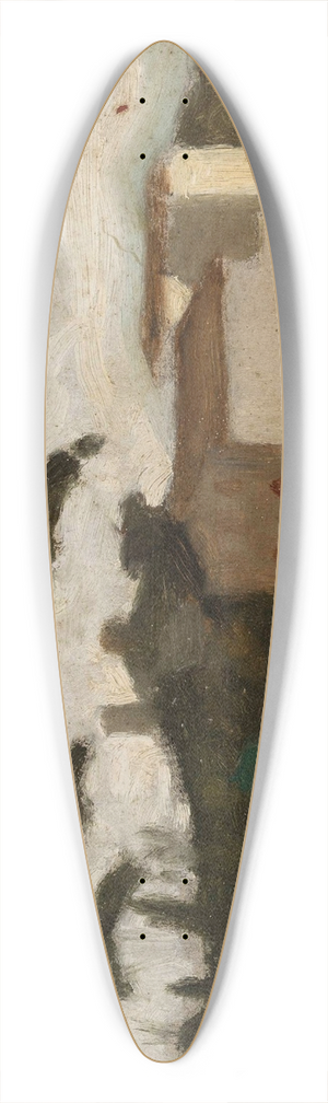 Jan Stanislawski - Landscape.. 39.3 inch art pintail longboard deck
