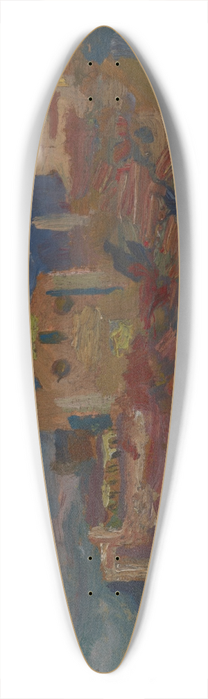 Jan Stanislawski - Peruggia at Twilight 39.3 inch art pintail longboard deck Jan Stanislawski - Peruggia at Twilight 39.3 inch art pintail longboard deck
