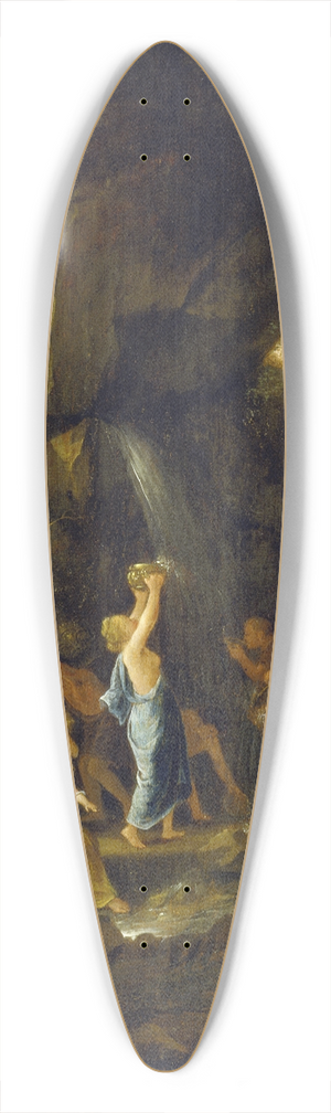 Jan Steen - Moses Striking the Rock 39.3 inch art pintail longboard deck