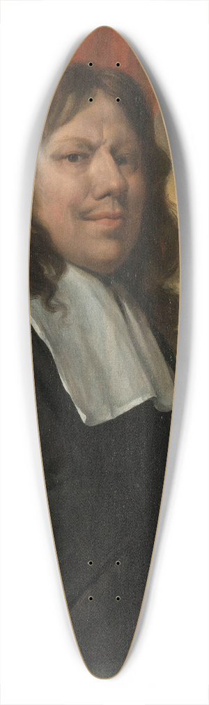Jan Steen - Self-portrait 39.3 inch art pintail longboard deck