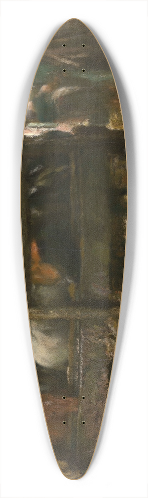 Jan Stobbaerts - Horse Stable 39.3 inch art pintail longboard deck