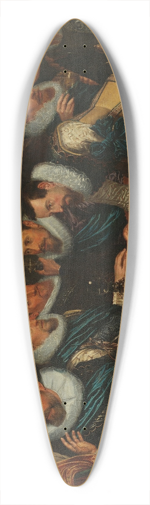 Jan Tengnagel - Officers and other civic guardsmen of the XIth District of Amsterdam, under the command of Captain Geurt Dircksz van Beuningen and Lieutenant Pieter Martensz Hoeffijser 39.3 inch art pintail longboard deck