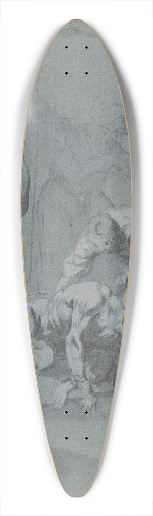 Januarius Zick - Enthauptung Johannes des Tufers 39.3 inch art pintail longboard deck