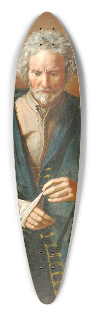 Jan van Dalen - Allgories des Cinq Sens 39.3 inch art pintail longboard deck
