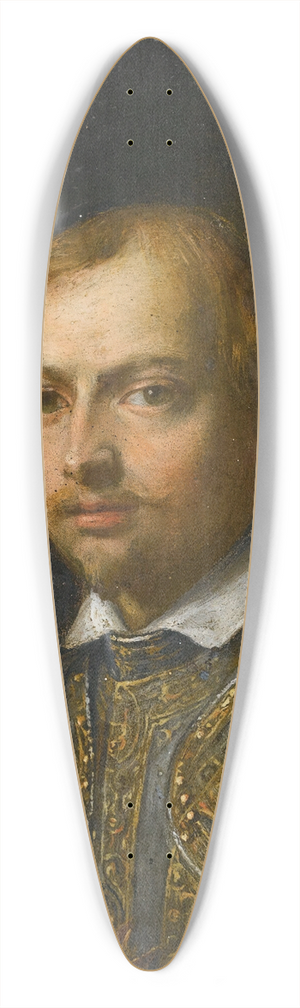Jan Van Den Hoecke - Portrait Of Francesco Dal Pozzo (1593-1625) 39.3 inch art pintail longboard deck