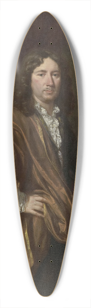 Jan Verkolje - Portrait of a Man 39.3 inch art pintail longboard deck