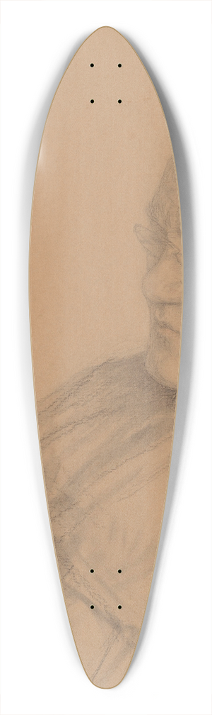 Jan Veth - Portret van Barendina Hermina Muhring, lezende 39.3 inch art pintail longboard deck