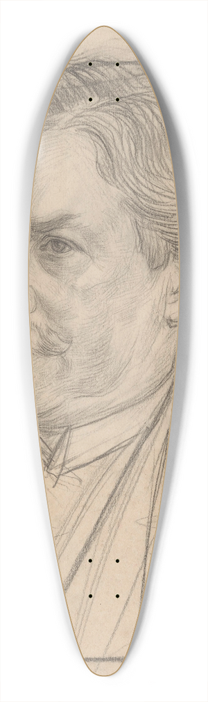 Jan Veth - Portret van dr. H. Snellen 39.3 inch art pintail longboard deck