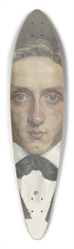 Jan Veth - Portret van een jongeman 39.3 inch art pintail longboard deck