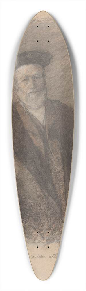 Jan Veth - Portret van prof. dr. Pieter Johannes Veth, in toga 39.3 inch art pintail longboard deck Jan Veth - Portret van prof. dr. Pieter Johannes Veth, in toga 39.3 inch art pintail longboard deck