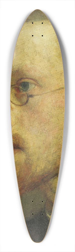 Jan Veth - Self-portrait of Jan Pieter Veth 39.3 inch art pintail longboard deck