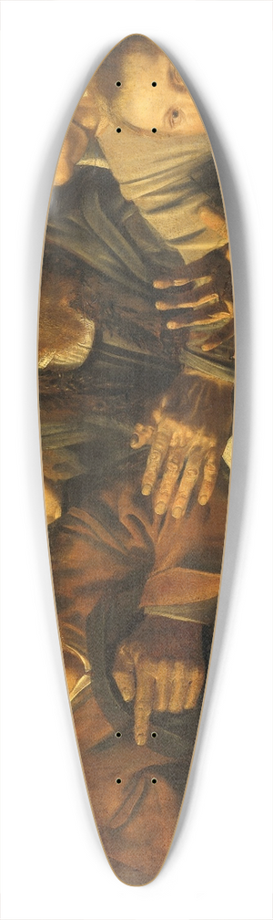 Jan Woutersz Stap - Office of the Notary (Intendants Office) 39.3 inch art pintail longboard deck