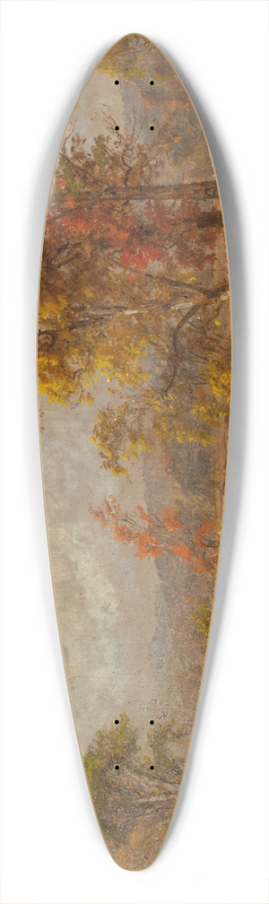 Jasper Francis Cropsey - Autumn Landscape 39.3 inch art pintail longboard deck