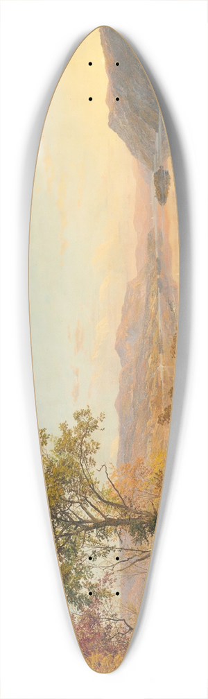 Jasper Francis Cropsey - Indian Summer 39.3 inch art pintail longboard deck