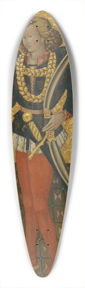Jaume Ferrer - Saint Sebastian 39.3 inch art pintail longboard deck Jaume Ferrer - Saint Sebastian 39.3 inch art pintail longboard deck