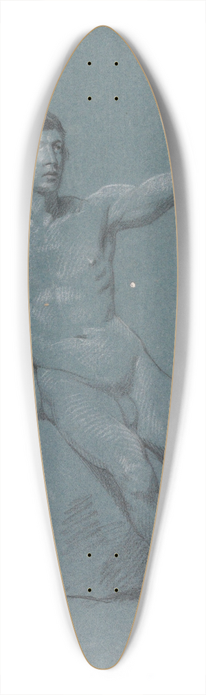 Jean Antoine Verschaeren - Nude 39.3 inch art pintail longboard deck