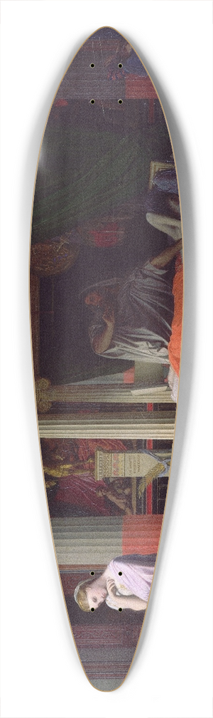 Jean Auguste Dominique Ingres - Antiochus and Stratonice 39.3 inch art pintail longboard deck