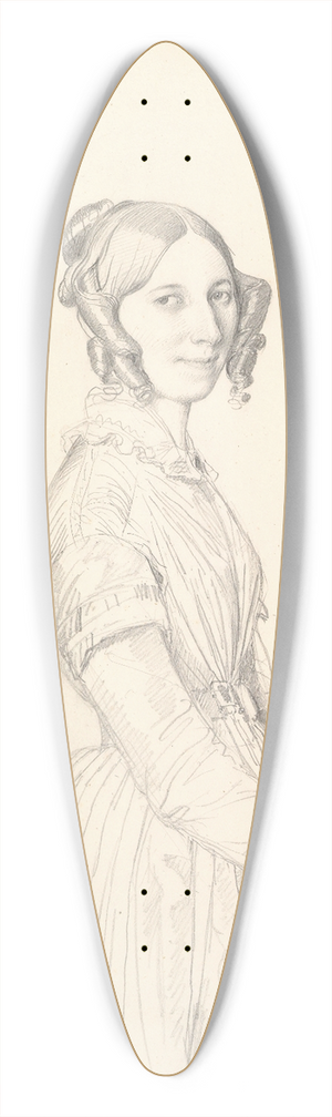 Jean Auguste Dominique Ingres - Madame Armand Bertin, ne Marie-Anne-Ccile Dollfuss 39.3 inch art pintail longboard deck