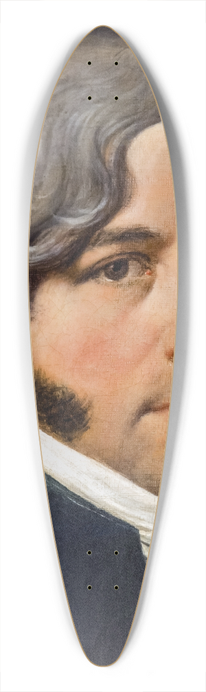 Jean Auguste Dominique Ingres - Portrait de Jean-Marie-Joseph Ingres 39.3 inch art pintail longboard deck