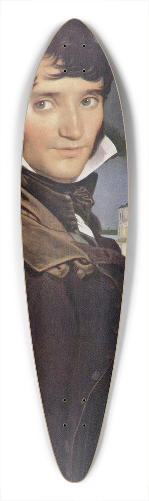 Jean Auguste Dominique Ingres - Portrait of Franois Marius Granet (1777-1849) 39.3 inch art pintail longboard deck