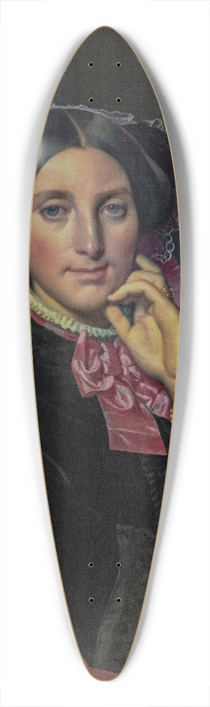 Jean Auguste Dominique Ingres - Portrait of Madame Gonse 39.3 inch art pintail longboard deck