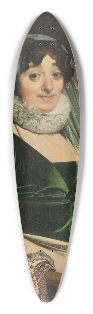 Jean Auguste Dominique Ingres - Portrait Of The Countess Of Tournon 39.3 inch art pintail longboard deck