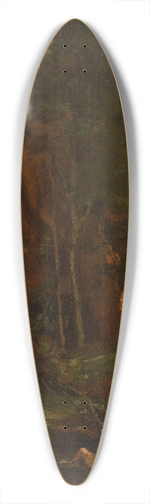 Jean-Baptiste-Camille Corot - Diane au bain 39.3 inch art pintail longboard deck