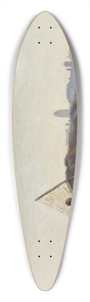 Jean-Baptiste-Camille Corot - Dunkerque, Une pcheuse de crevettes 39.3 inch art pintail longboard deck