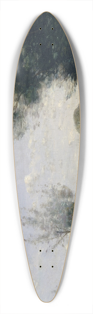 Jean-Baptiste-Camille Corot - The Environs of Paris 39.3 inch art pintail longboard deck