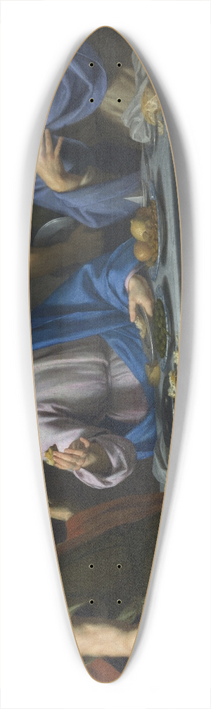 Jean-Baptiste de Champaigne - Supper at Emmaus 39.3 inch art pintail longboard deck