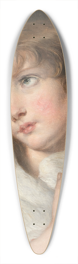 Jean-Baptiste Greuze - Le message damour 39.3 inch art pintail longboard deck
