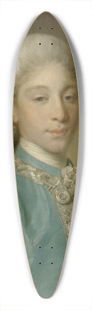 Jean-Baptiste Greuze - Portrait of the Marquis de Saint-Paul 39.3 inch art pintail longboard deck