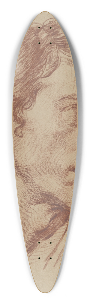 Jean-Baptiste Greuze - The Ungrateful Son 39.3 inch art pintail longboard deck
