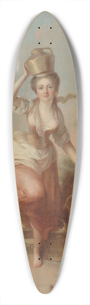 Jean-Baptiste Huet - La Laitire 39.3 inch art pintail longboard deck Jean-Baptiste Huet - La Laitire 39.3 inch art pintail longboard deck