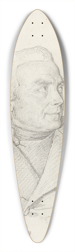 Jean Baptiste Joseph Wicar - Vincenzio Piombi 39.3 inch art pintail longboard deck