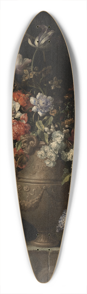 Jean-Baptiste Monnoyer - Blumenstillleben in Vase 39.3 inch art pintail longboard deck