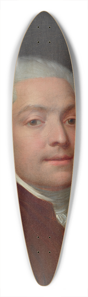 Jean-Baptiste Regnault - Portrait of a gentleman 39.3 inch art pintail longboard deck