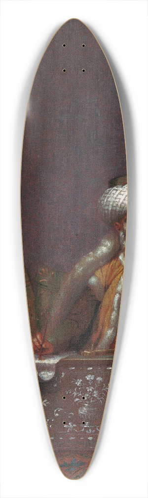 Jean Baptiste Vanmour - The Reis Effendi, Head of the Chancery 39.3 inch art pintail longboard deck