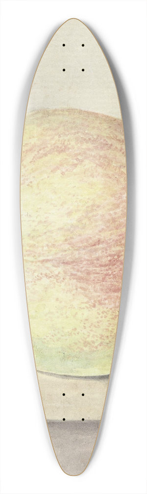 Jean Bernard - Perzik 39.3 inch art pintail longboard deck
