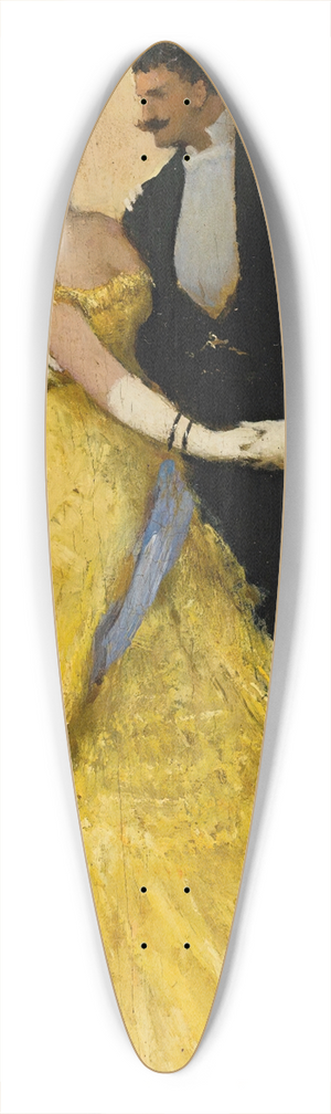 Jean Braud - La Danse 39.3 inch art pintail longboard deck