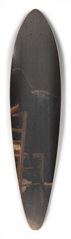 Jean Braud - La Prire 39.3 inch art pintail longboard deck