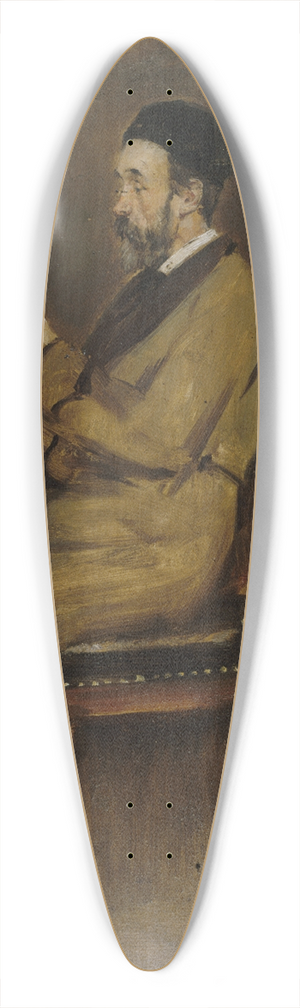 Jean Braud - Portrait de Jean-Jacques Weiss (1827-1891), rdacteur au Journal des dbats 39.3 inch art pintail longboard deck
