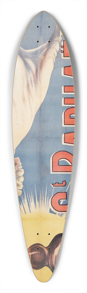 Jean de Paleologue - St. Raphael Quinquina 39.3 inch art pintail longboard deck Jean de Paleologue - St. Raphael Quinquina 39.3 inch art pintail longboard deck