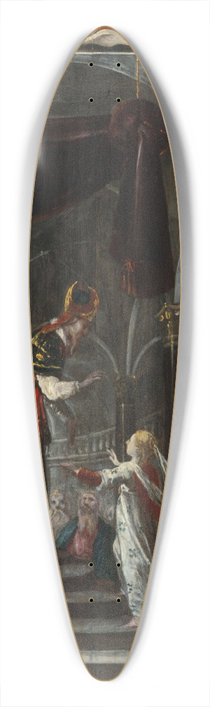 Jean de Saint-Igny - La Prsentation au Temple 39.3 inch art pintail longboard deck
