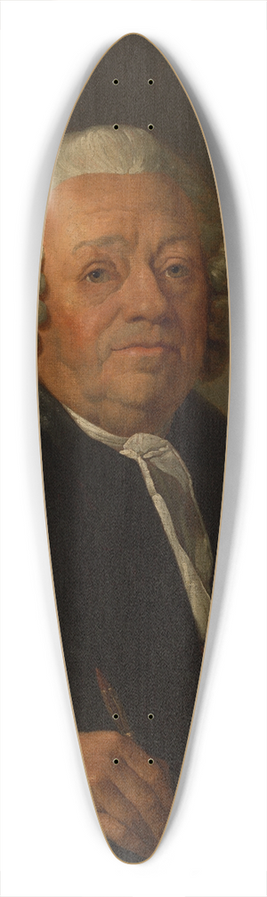 Jean-Franois Gilles Colson - Portrait de Jean-Nicolas Servandoni (1695-1766), peintre et architecte 39.3 inch art pintail longboard deck Jean-Franois Gilles Colson - Portrait de Jean-Nicolas Servandoni (1695-1766), peintre et architecte 39.3 inch art pintail longboard deck