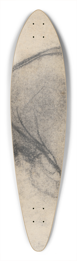 Jean-Franois Millet - OldMan 39.3 inch art pintail longboard deck