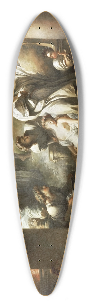 Jean-Honor Fragonard - Coresus Sacrificing Himself To Save Callirhoe 39.3 inch art pintail longboard deck