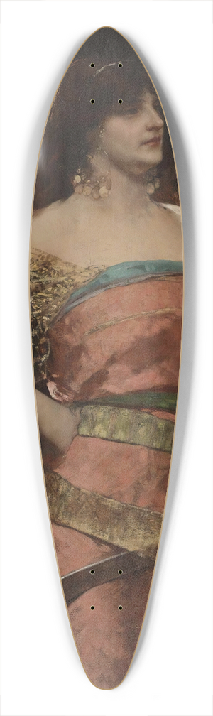 Jean-Joseph-Benjamin Constant - Judith 39.3 inch art pintail longboard deck Jean-Joseph-Benjamin Constant - Judith 39.3 inch art pintail longboard deck